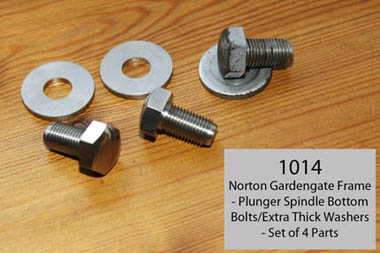Bottom Plunger bolts and washers